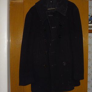 Vintage WWII Navy Coat